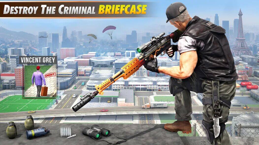 Скачать взломанную снайпер без интернета [Бесплатные покупки] MOD apk на Андроид