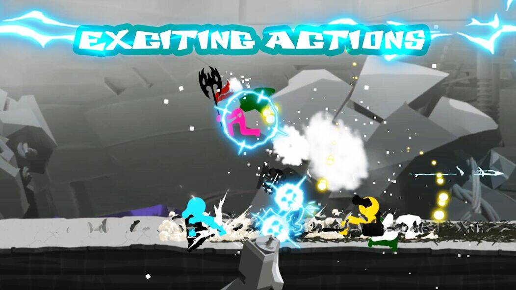 Скачать взломанную Stickman The Flash [Бесплатные покупки] MOD apk на Андроид