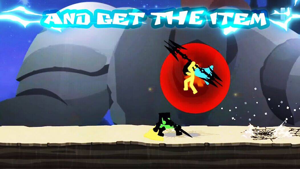 Скачать взломанную Stickman The Flash [Бесплатные покупки] MOD apk на Андроид