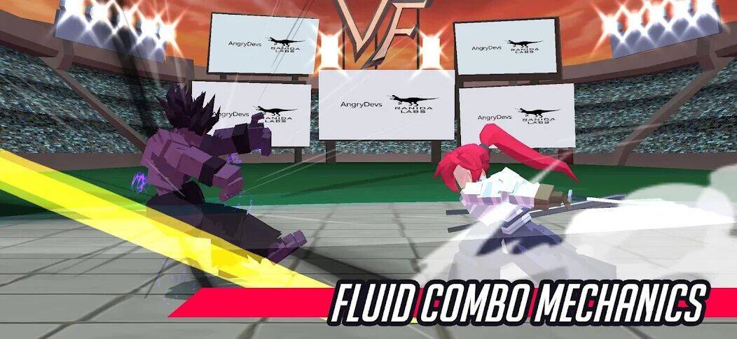 Скачать взломанную Vita Fighters [Бесплатные покупки] MOD apk на Андроид
