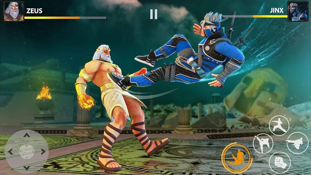 Скачать взломанную Ninja Master: Fighting Games [Бесплатные покупки] MOD apk на Андроид