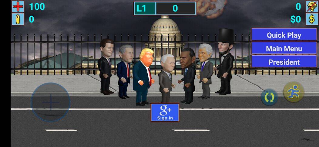 Скачать взломанную Aliens vs President [Мод меню] MOD apk на Андроид