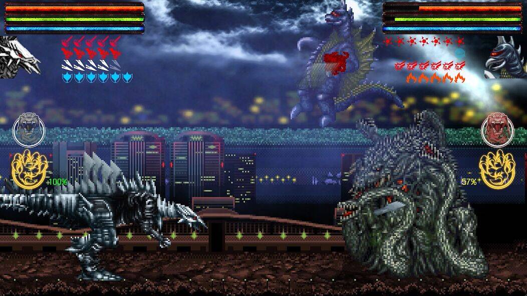 Скачать взломанную Godzilla: Omniverse [Мод меню] MOD apk на Андроид