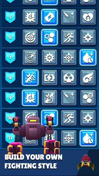 Скачать взломанную Ascent Hero: Roguelike Shooter [Бесплатные покупки] MOD apk на Андроид