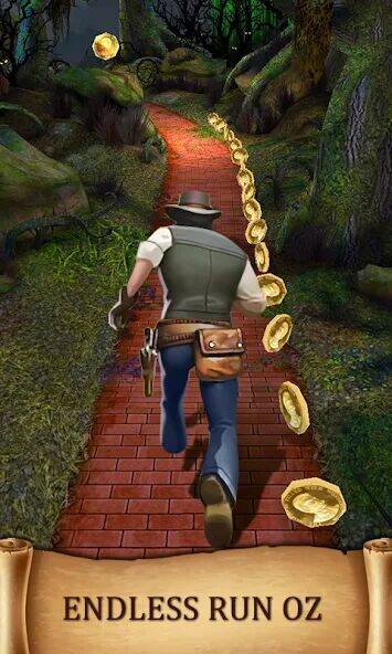 Скачать взломанную Temple Prince Run OZ [Много монет] MOD apk на Андроид