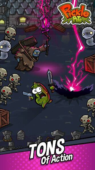 Скачать взломанную Pickle Pete: Уцелевший [Много монет] MOD apk на Андроид