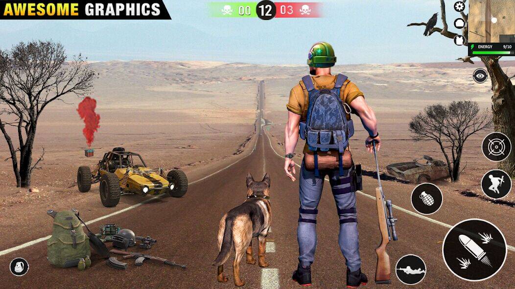 Скачать взломанную Zombies shooting offline Game [Бесплатные покупки] MOD apk на Андроид