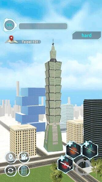 Скачать взломанную City Demolish [Мод меню] MOD apk на Андроид