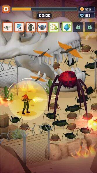 Скачать взломанную Alien Survivor [Много денег] MOD apk на Андроид