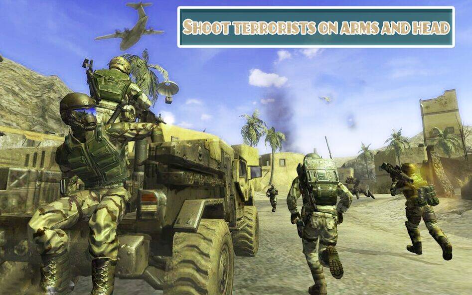 Скачать взломанную Зов боя современной армии [Бесплатные покупки] MOD apk на Андроид