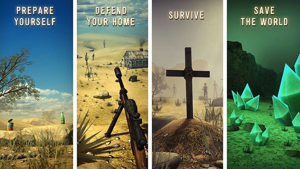 Скачать взломанную Last Hope - Zombie Sniper 3D [Много монет] MOD apk на Андроид