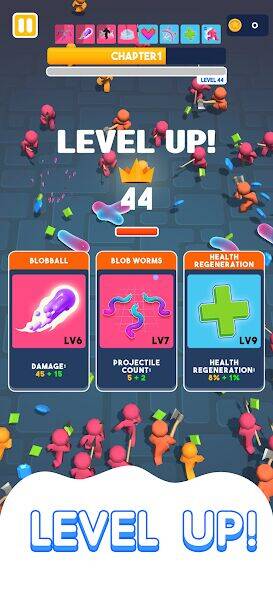 Скачать взломанную Blob Hero [Много денег] MOD apk на Андроид