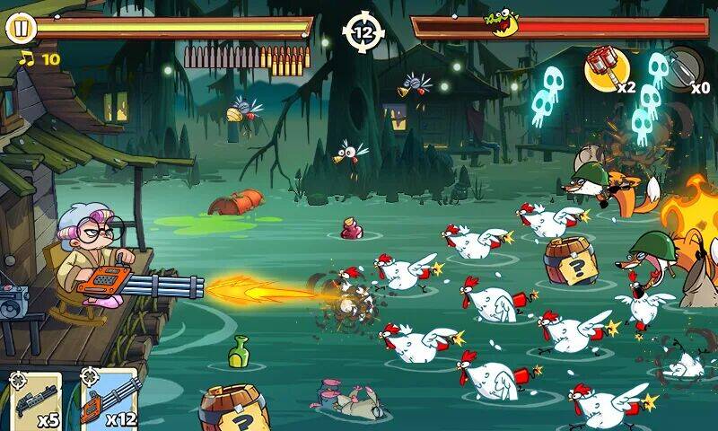 Скачать взломанную Swamp Attack 2 [Бесплатные покупки] MOD apk на Андроид