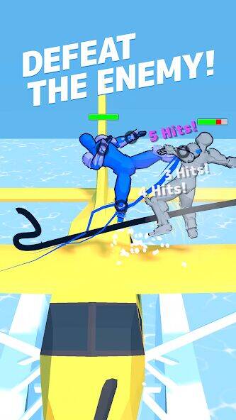Скачать взломанную Draw Action: Freestyle Fight [Мод меню] MOD apk на Андроид