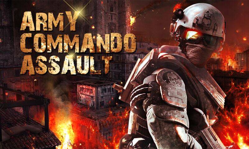 Скачать взломанную Армия Commando Нападение [Мод меню] MOD apk на Андроид
