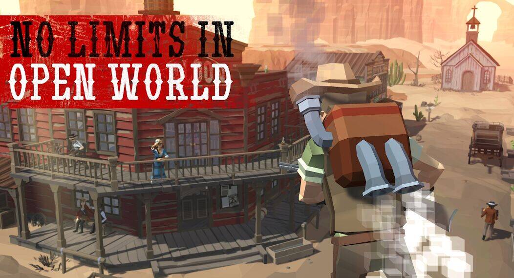 Скачать взломанную ковбойская дикого запада игра [Мод меню] MOD apk на Андроид