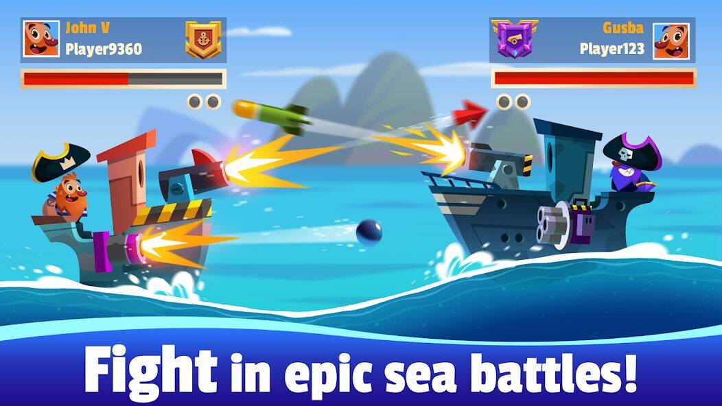 Скачать взломанную Oceans of Steel [Много монет] MOD apk на Андроид