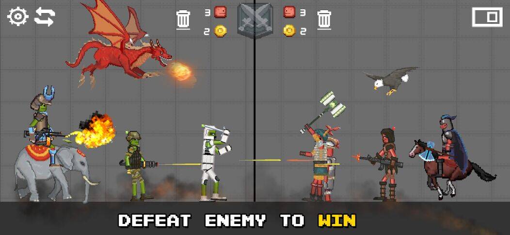 Скачать взломанную Battle Playground [Много денег] MOD apk на Андроид