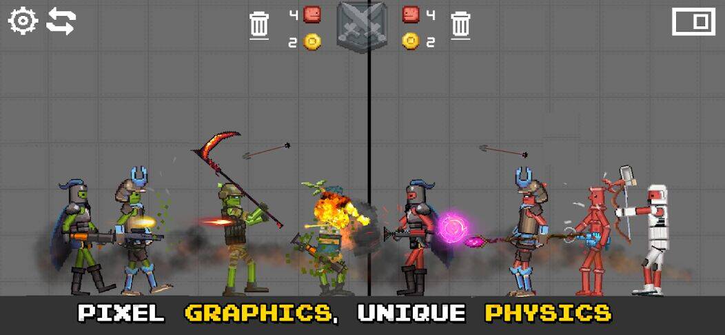 Скачать взломанную Battle Playground [Много денег] MOD apk на Андроид