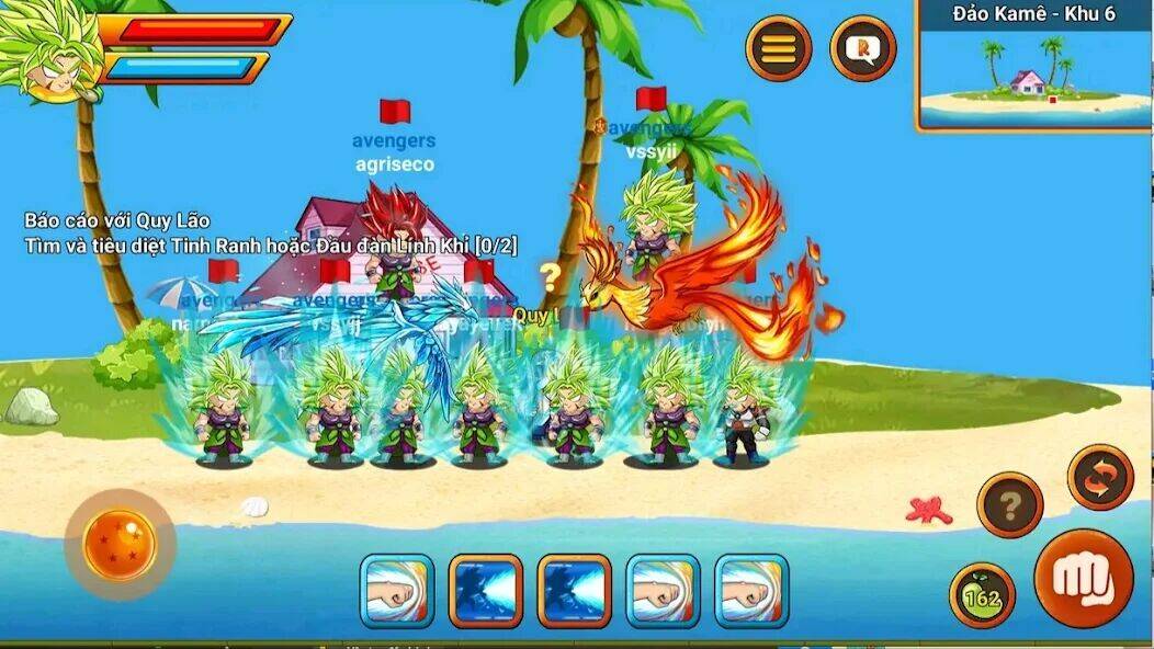 Скачать взломанную Rồng Thần Online [Много денег] MOD apk на Андроид