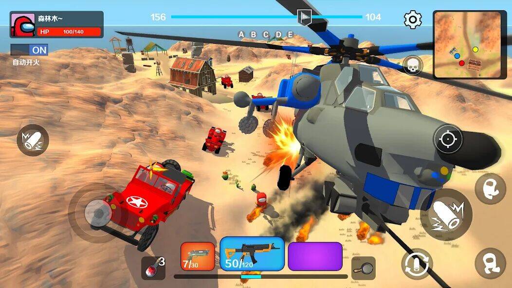 Скачать взломанную Imposter Squad battle war game [Много монет] MOD apk на Андроид