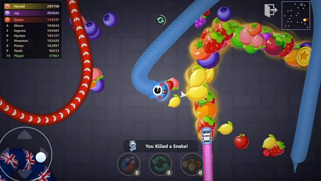 Скачать взломанную Snake War - Червь.io игра [Много монет] MOD apk на Андроид