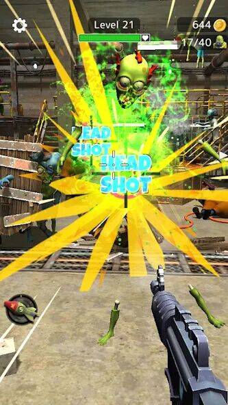 Скачать взломанную Tower Gunner: охота на зомби [Бесплатные покупки] MOD apk на Андроид