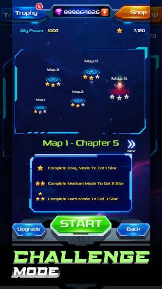 Скачать взломанную Galaxy Attack: Space Shooter [Мод меню] MOD apk на Андроид