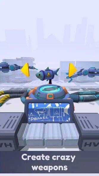 Скачать взломанную Crazy Gun Inventor [Мод меню] MOD apk на Андроид