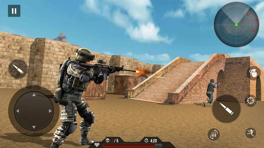 Скачать взломанную FPS стрелялка - игры с оружием [Мод меню] MOD apk на Андроид