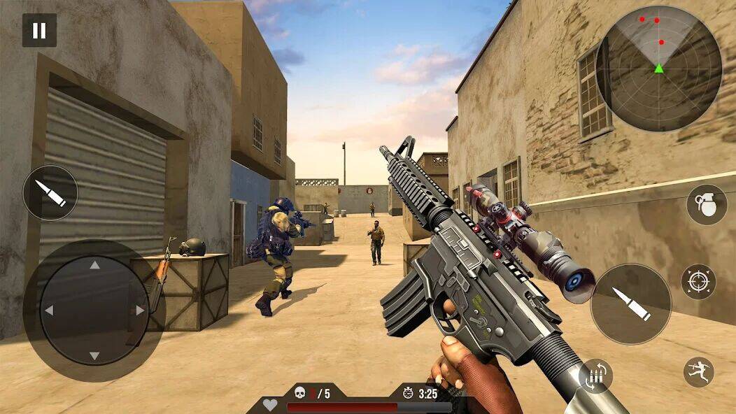Скачать взломанную FPS стрелялка - игры с оружием [Мод меню] MOD apk на Андроид