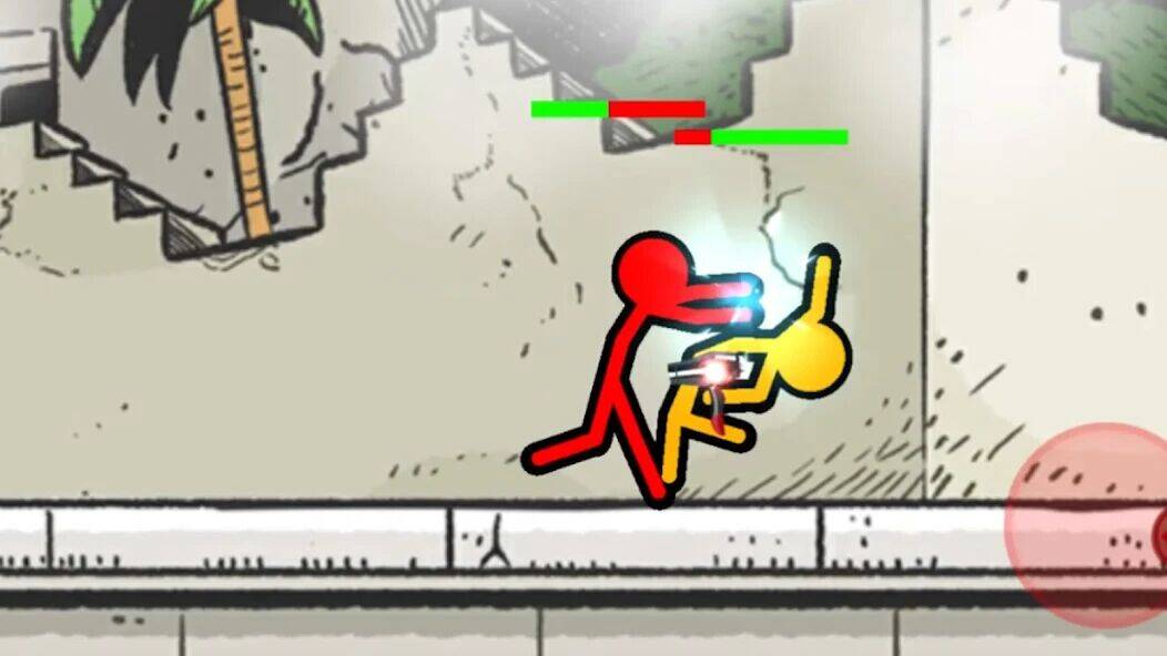 Скачать взломанную Stickman Hero-Стикмен файтинг [Бесплатные покупки] MOD apk на Андроид