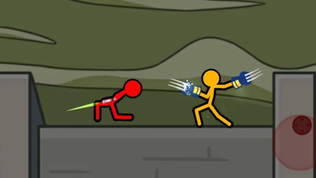 Скачать взломанную Stickman Hero-Стикмен файтинг [Бесплатные покупки] MOD apk на Андроид