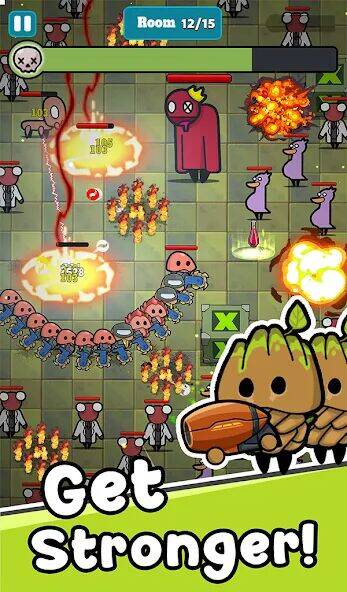 Скачать взломанную Slither Shoot: Maze Survivor [Бесплатные покупки] MOD apk на Андроид