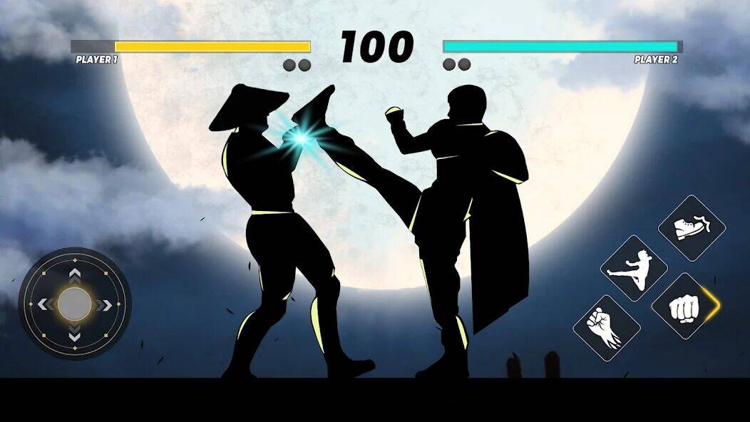Скачать взломанную Sword Shadow Battle Games [Много монет] MOD apk на Андроид