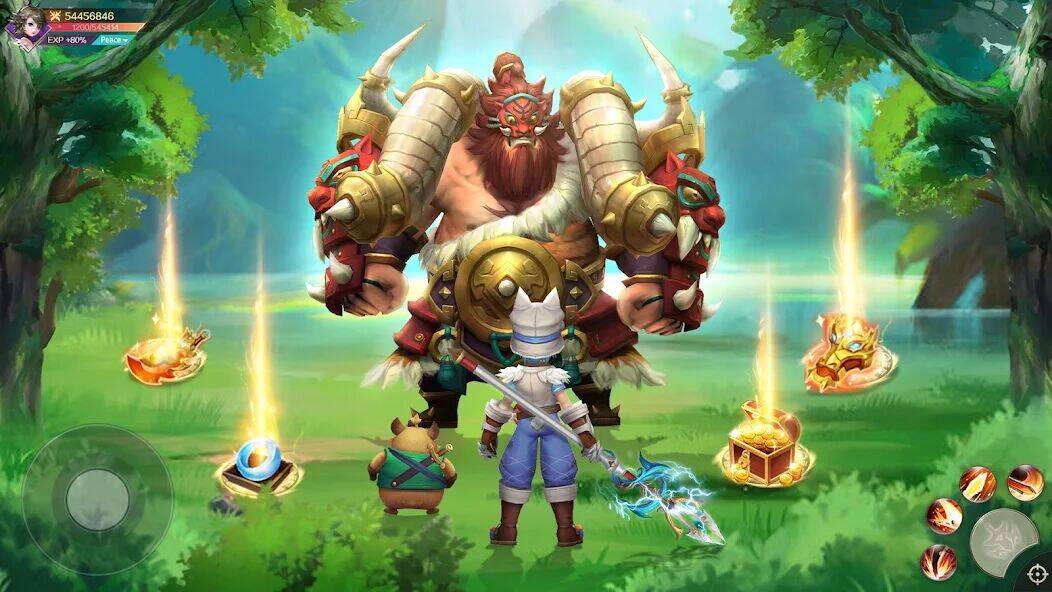 Скачать взломанную Yong Heroes 2: Storm Returns [Бесплатные покупки] MOD apk на Андроид