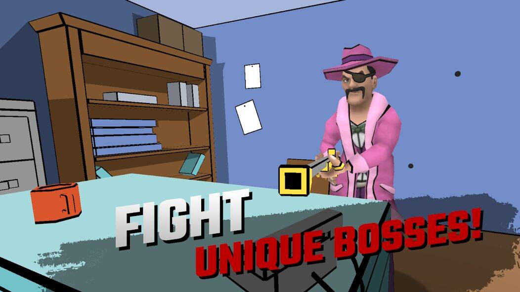 Скачать взломанную 3D стрельба FPS: Miss Bullet [Мод меню] MOD apk на Андроид
