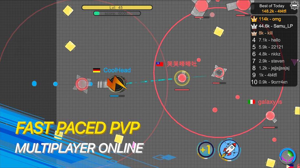Скачать взломанную piupiu.io - танк ио игра [Мод меню] MOD apk на Андроид