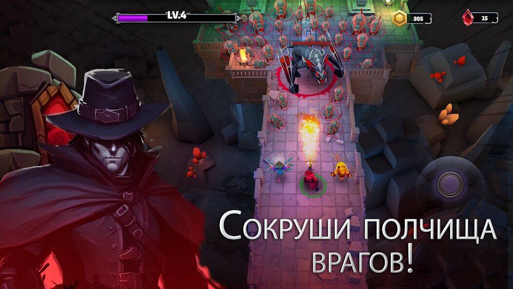 Скачать взломанную Hero Adventure: Dark RPG [Мод меню] MOD apk на Андроид