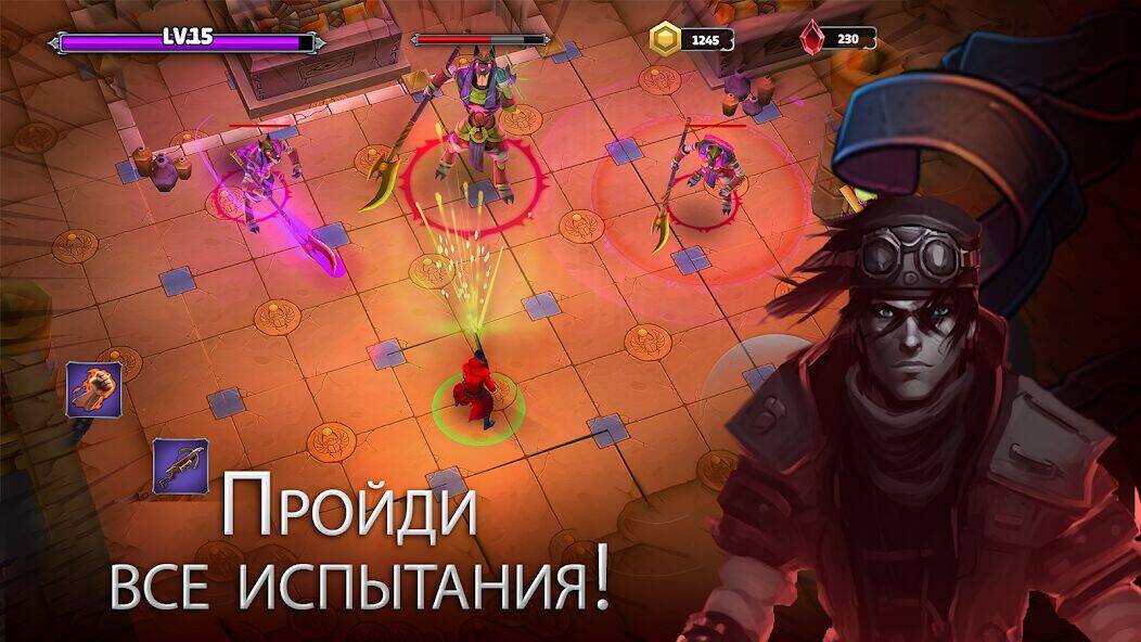 Скачать взломанную Hero Adventure: Dark RPG [Мод меню] MOD apk на Андроид