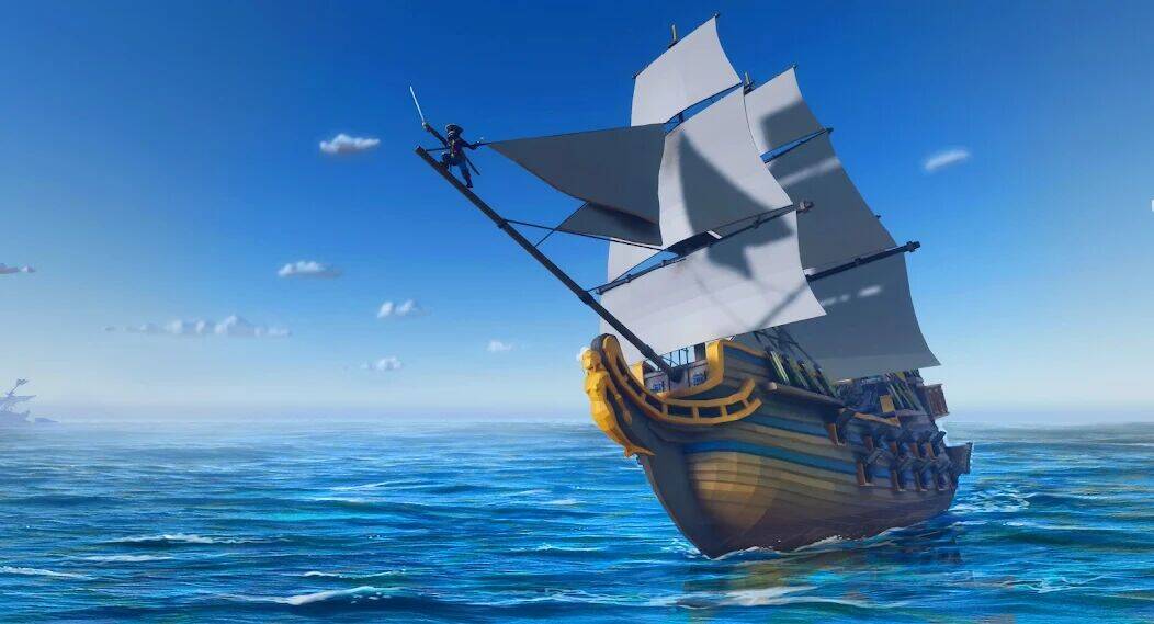 Скачать взломанную Pirate Polygon Caribbean Sea [Много монет] MOD apk на Андроид