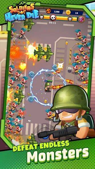 Скачать взломанную Soldiers Never Die [Много денег] MOD apk на Андроид