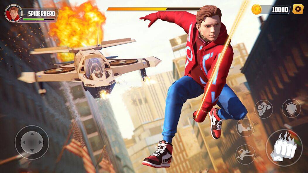 Скачать взломанную Spider Hero Fight: Come Home [Мод меню] MOD apk на Андроид