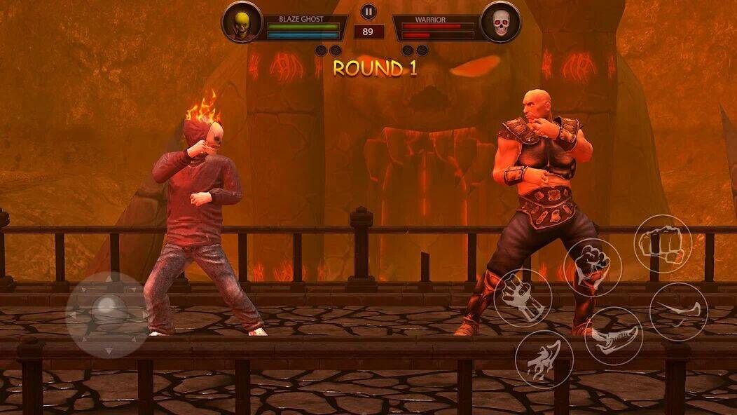 Скачать взломанную Файтинг с Призрачный гонщик [Много денег] MOD apk на Андроид