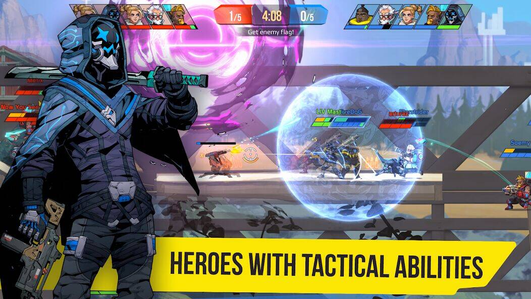 Скачать взломанную SquadBlast [Много денег] MOD apk на Андроид