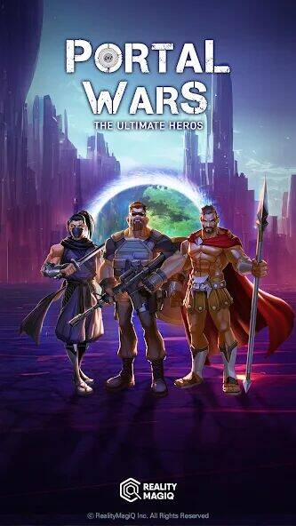 Скачать взломанную Portal Wars [Много монет] MOD apk на Андроид