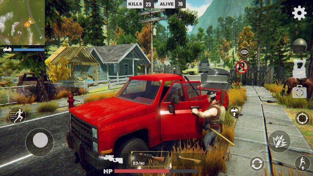Скачать взломанную Royale Battle Survivor [Много монет] MOD apk на Андроид