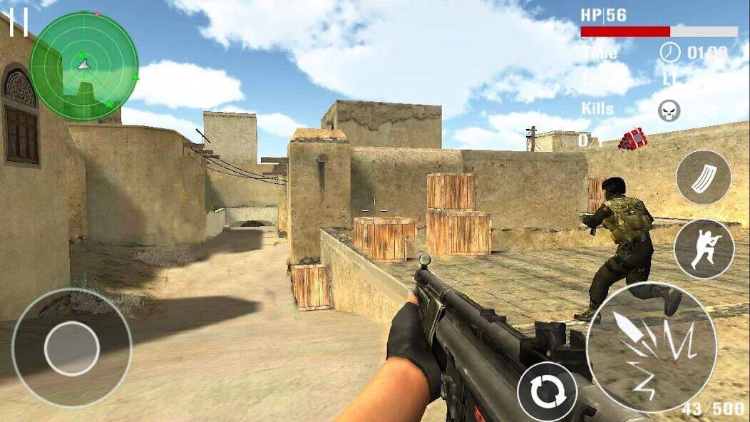 Скачать взломанную пушки стрелять удар 3D FPS [Мод меню] MOD apk на Андроид