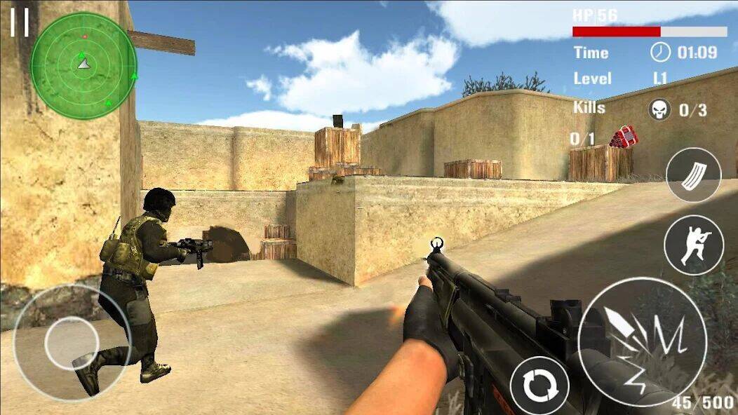 Скачать взломанную пушки стрелять удар 3D FPS [Мод меню] MOD apk на Андроид