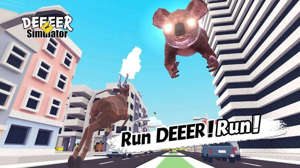 Скачать взломанную DEEEER Simulator:Modern World [Много монет] MOD apk на Андроид